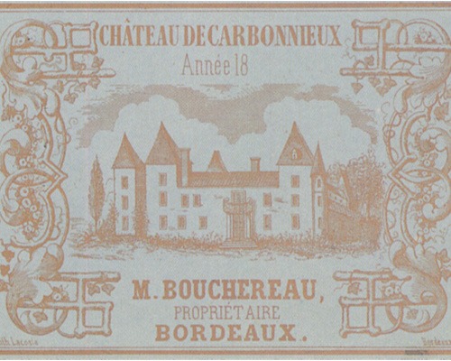 etiquette bouchereau