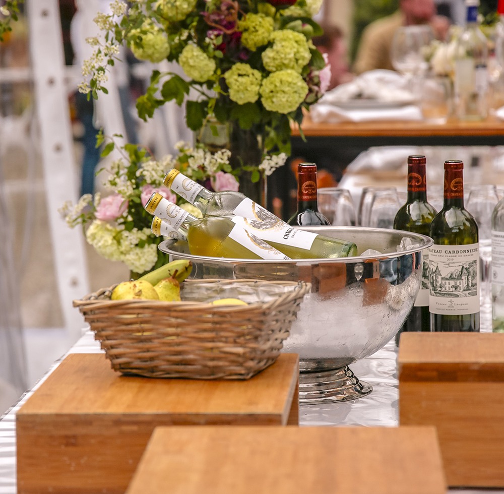 receptions au chateau carbonnieux
